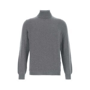 Fedeli Men Grey Cashmere Sweater